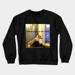 Daydreaming Dog Crewneck Sweatshirt